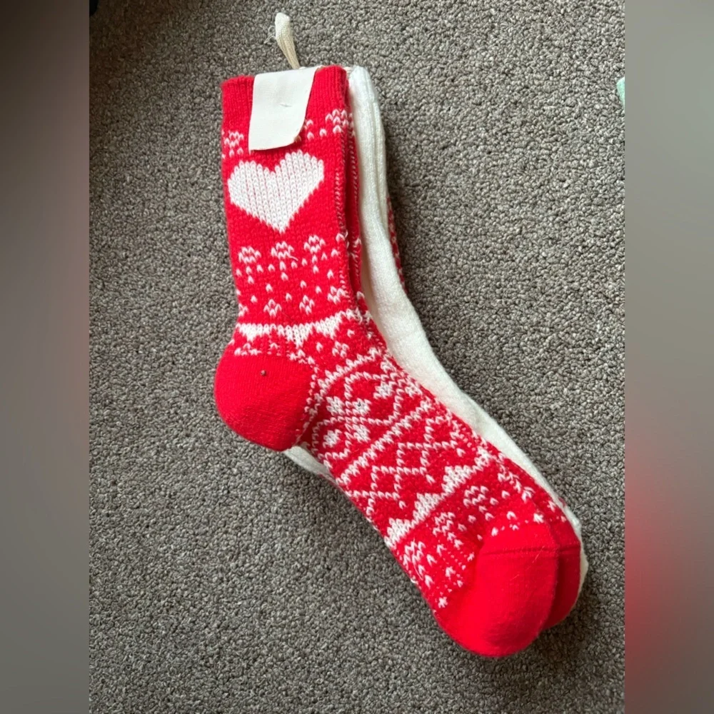 Free people Nordic knit Socks set of 3 NWT